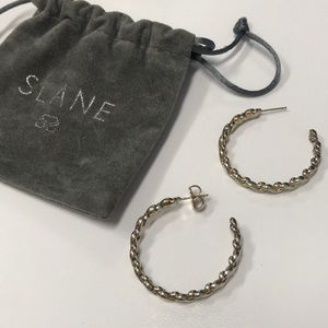 Slane & Slane Silver Hoop Earrings
